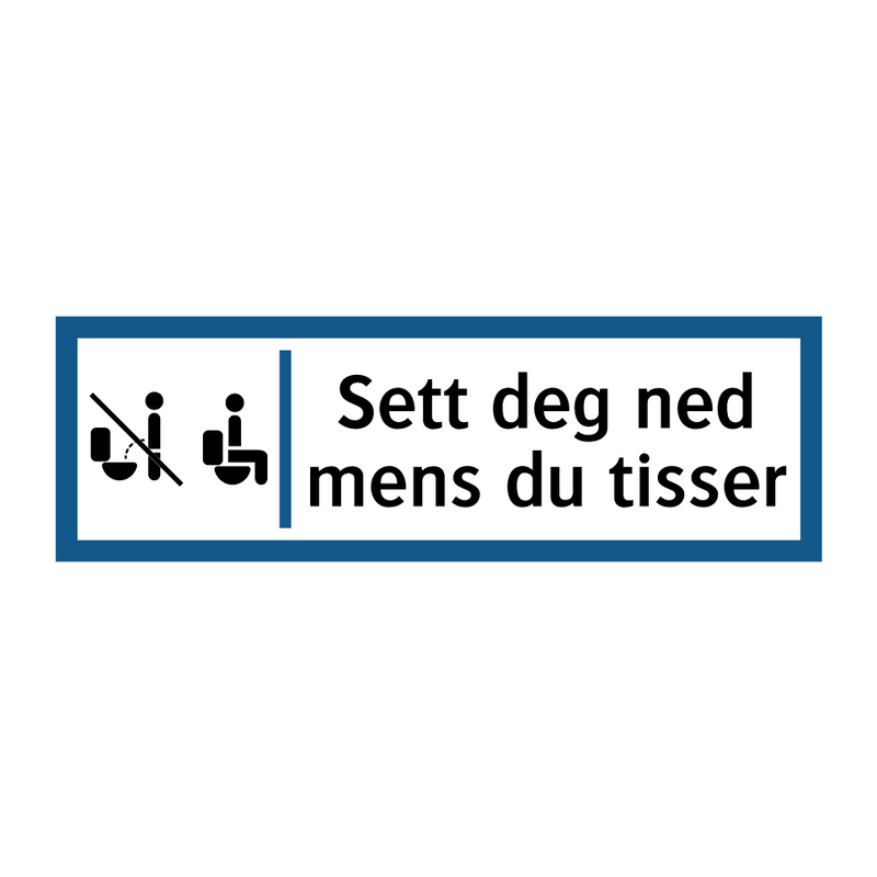 Sett deg ned mens du tisser