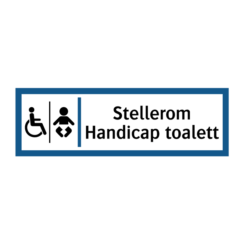 Stellerom Handicap toalett