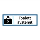 Toalett avstengt & Toalett avstengt & Toalett avstengt & Toalett avstengt & Toalett avstengt