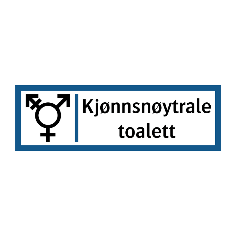 Kjønnsnøytrale toalett & Kjønnsnøytrale toalett & Kjønnsnøytrale toalett