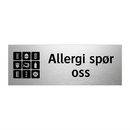 Allergi spør oss & Allergi spør oss & Allergi spør oss & Allergi spør oss & Allergi spør oss
