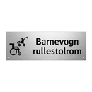 Barnevogn rullestolrom & Barnevogn rullestolrom