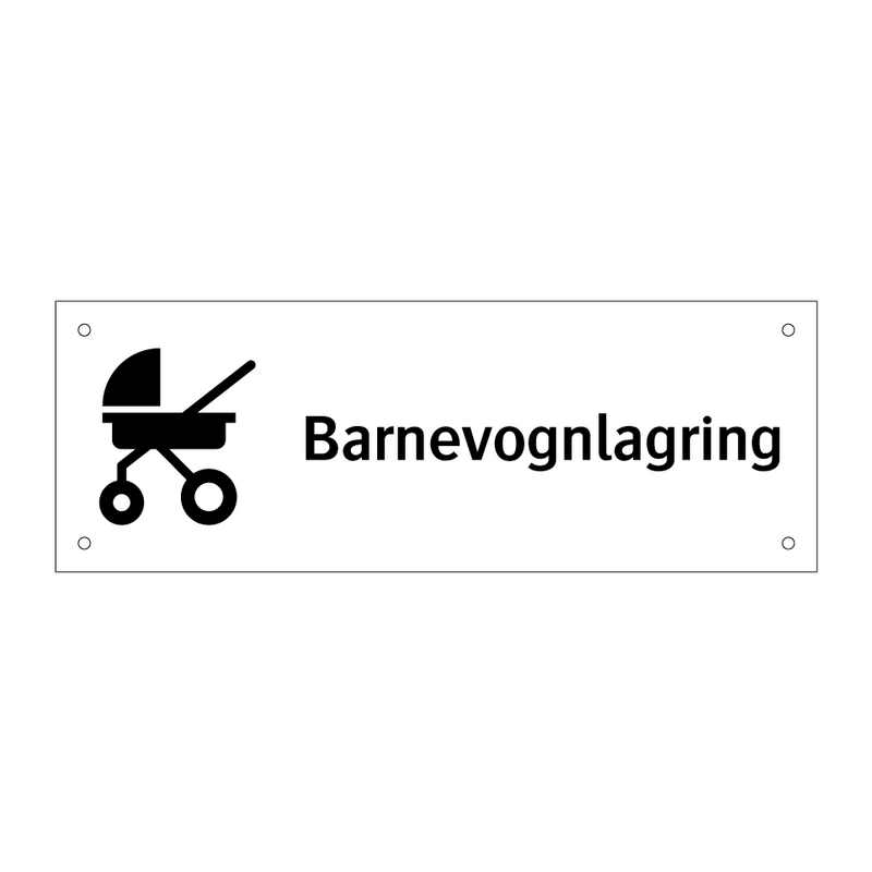 Barnevognlagring & Barnevognlagring