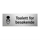 Toalett for besøkende & Toalett for besøkende