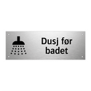 Dusj før badet & Dusj før badet