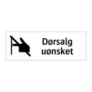 Dørsalg uønsket & Dørsalg uønsket & Dørsalg uønsket & Dørsalg uønsket