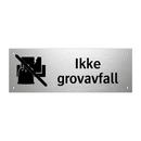 Ikke grovavfall & Ikke grovavfall