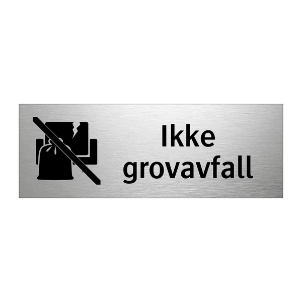 Ikke grovavfall & Ikke grovavfall & Ikke grovavfall & Ikke grovavfall & Ikke grovavfall