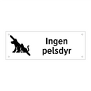 Ingen pelsdyr & Ingen pelsdyr