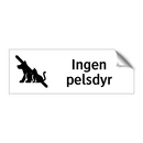 Ingen pelsdyr & Ingen pelsdyr