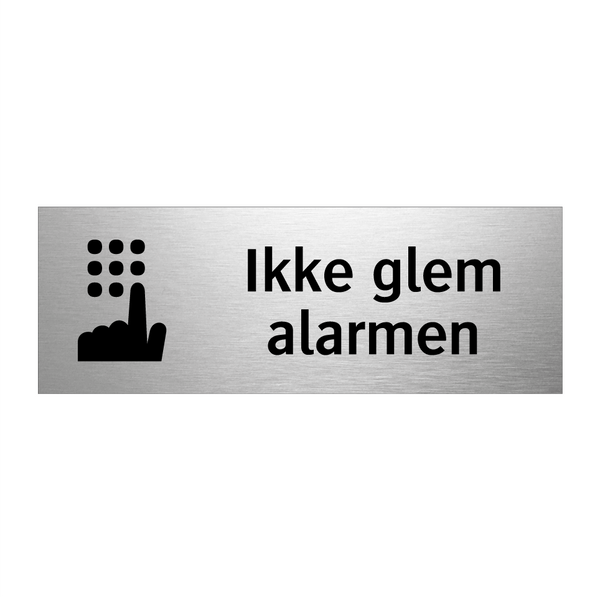 Ikke glem alarmen & Ikke glem alarmen & Ikke glem alarmen & Ikke glem alarmen & Ikke glem alarmen