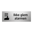 Ikke glem alarmen & Ikke glem alarmen & Ikke glem alarmen & Ikke glem alarmen & Ikke glem alarmen
