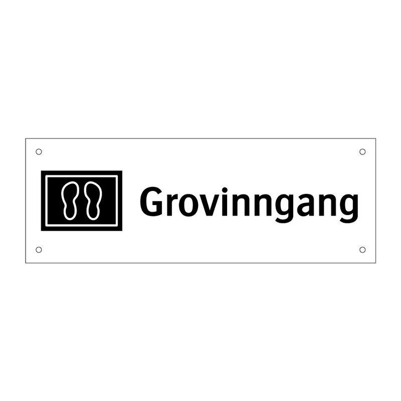 Grovinngang & Grovinngang