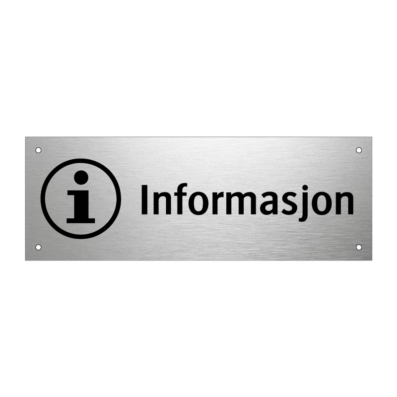 Informasjon & Informasjon