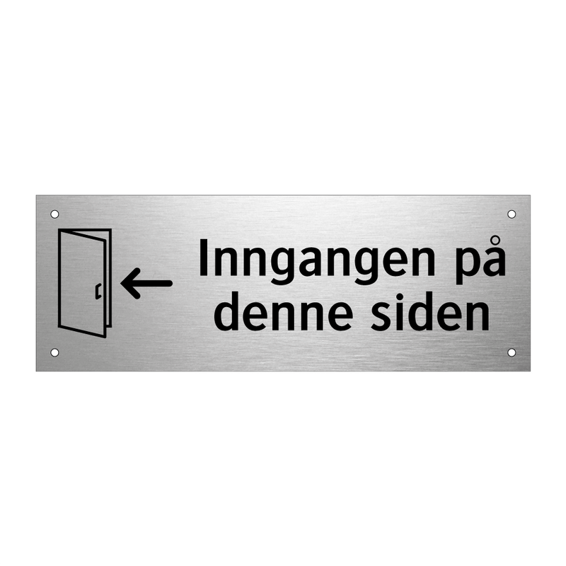 Inngangen på denne siden & Inngangen på denne siden