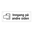 Inngang på andre siden & Inngang på andre siden
