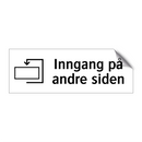 Inngang på andre siden & Inngang på andre siden