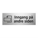 Inngang på andre siden & Inngang på andre siden & Inngang på andre siden