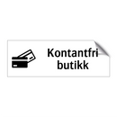 Kontantfri butikk & Kontantfri butikk