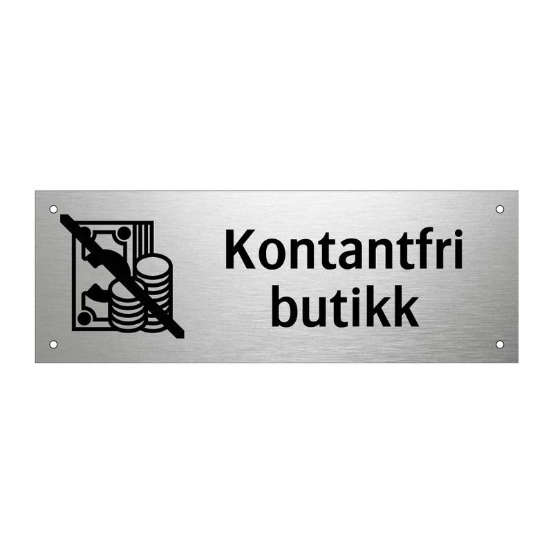 Kontantfri butikk & Kontantfri butikk