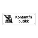 Kontantfri butikk & Kontantfri butikk