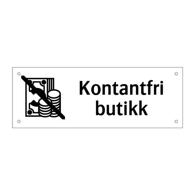 Kontantfri butikk & Kontantfri butikk