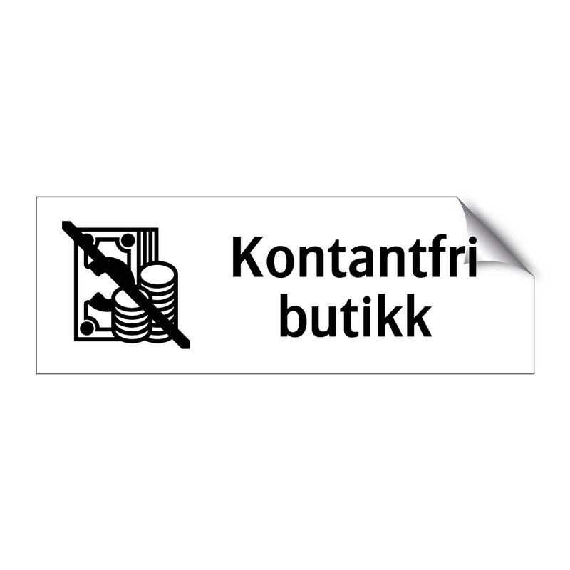 Kontantfri butikk & Kontantfri butikk