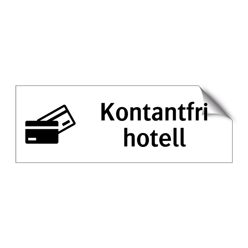 Kontantfri hotell & Kontantfri hotell