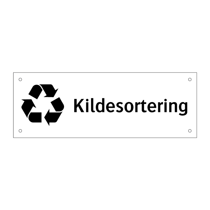 Kildesortering & Kildesortering