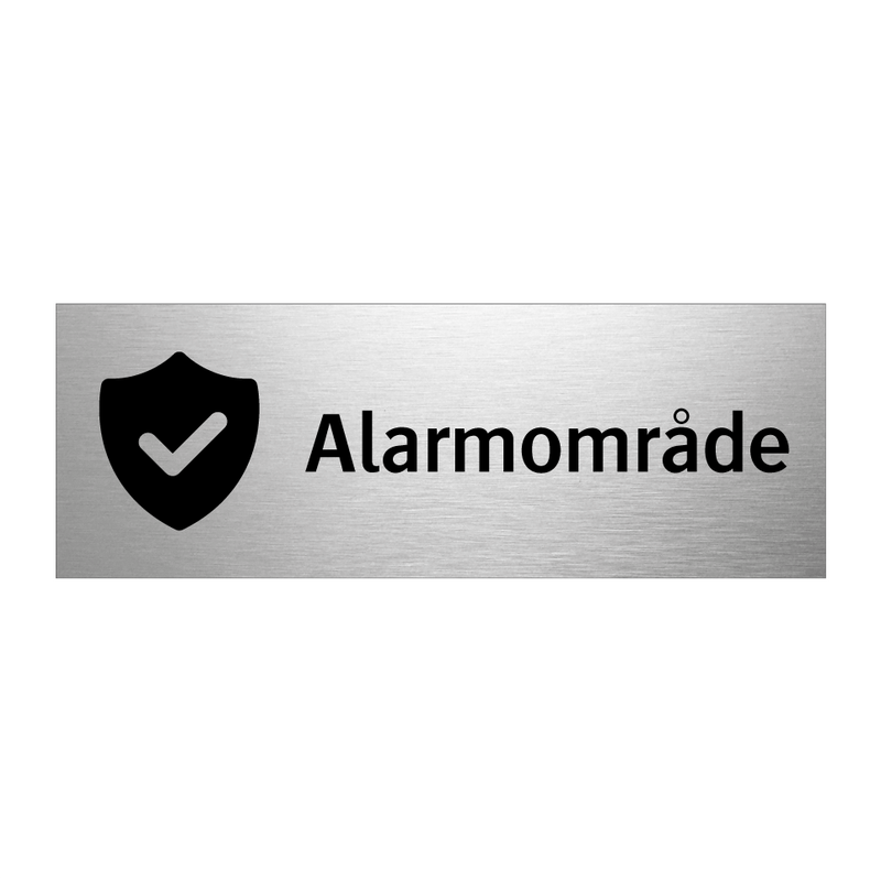 Alarmområde & Alarmområde & Alarmområde & Alarmområde & Alarmområde