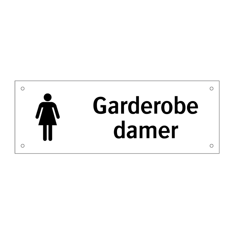 Garderobe damer & Garderobe damer