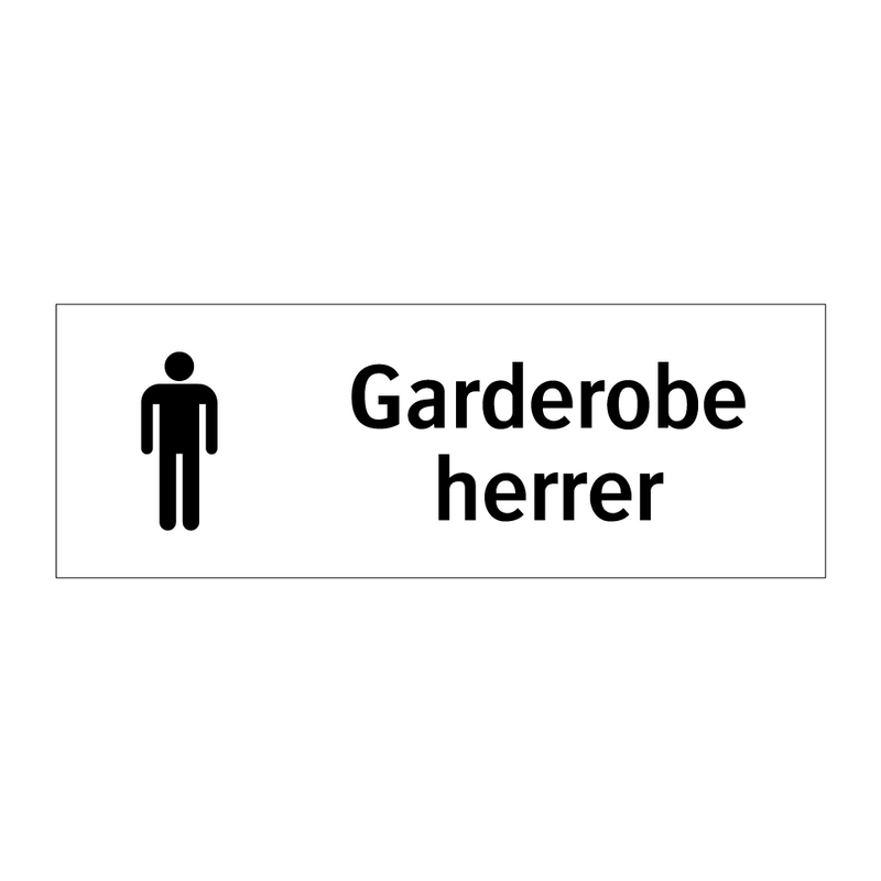 Garderobe herrer & Garderobe herrer & Garderobe herrer & Garderobe herrer