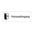 Personalinngang & Personalinngang