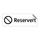 Reservert & Reservert