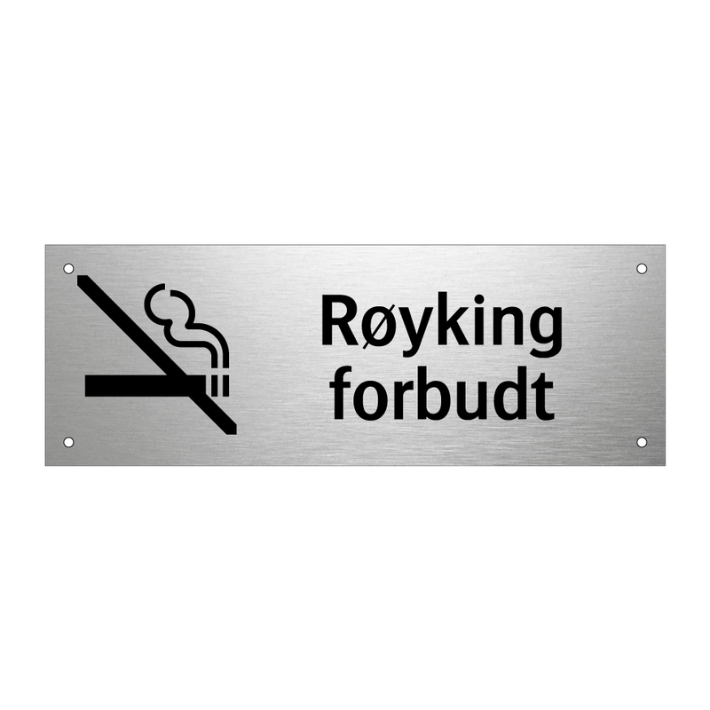 Røyking forbudt & Røyking forbudt
