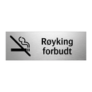 Røyking forbudt & Røyking forbudt & Røyking forbudt & Røyking forbudt & Røyking forbudt