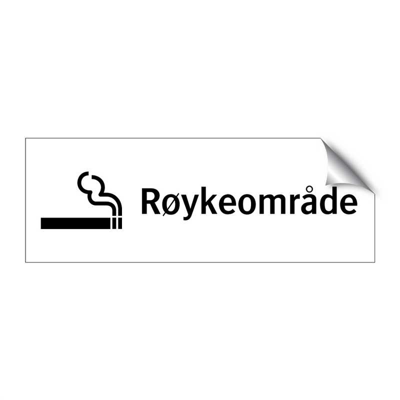 Røykeområde & Røykeområde