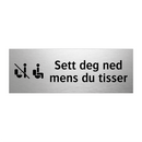 Sett deg ned mens du tisser & Sett deg ned mens du tisser & Sett deg ned mens du tisser