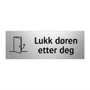 Lukk døren etter deg & Lukk døren etter deg