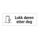 Lukk døren etter deg & Lukk døren etter deg & Lukk døren etter deg & Lukk døren etter deg