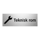 Teknisk rom & Teknisk rom
