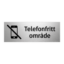 Telefonfritt område & Telefonfritt område & Telefonfritt område & Telefonfritt område