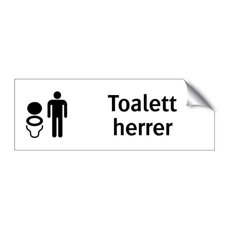 Toalett herrer & Toalett herrer