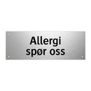 Allergi spør oss & Allergi spør oss