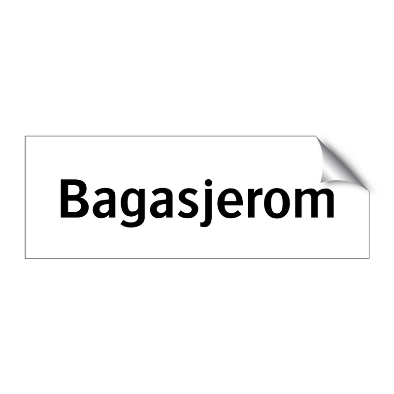 Bagasjerom & Bagasjerom