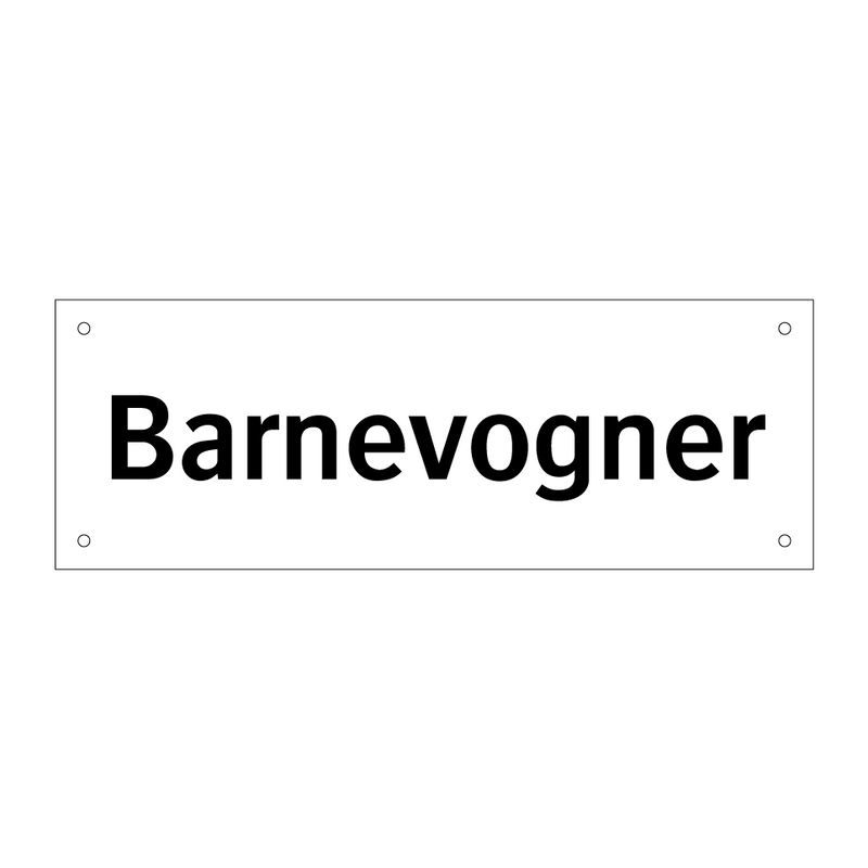 Barnevogner & Barnevogner