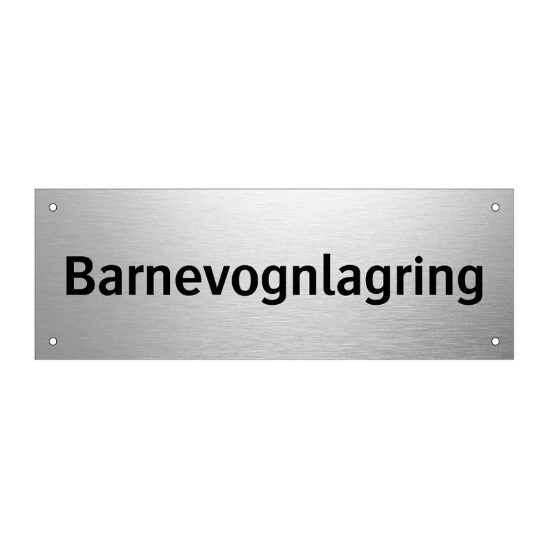 Barnevognlagring & Barnevognlagring