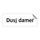Dusj damer & Dusj damer