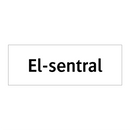 El-sentral & El-sentral & El-sentral & El-sentral