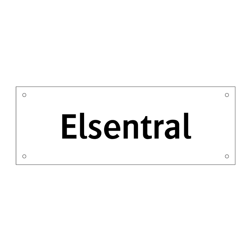 Elsentral & Elsentral